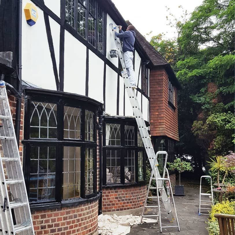 Exterior Painting and masonry repair